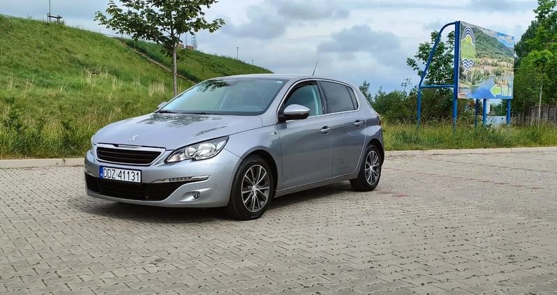 Peugeot 308 cena 28990 przebieg: 163200, rok produkcji 2015 z Kazimierza Wielka małe 326